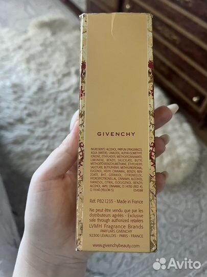 Духи givenchy organza винтаж дьюти фри
