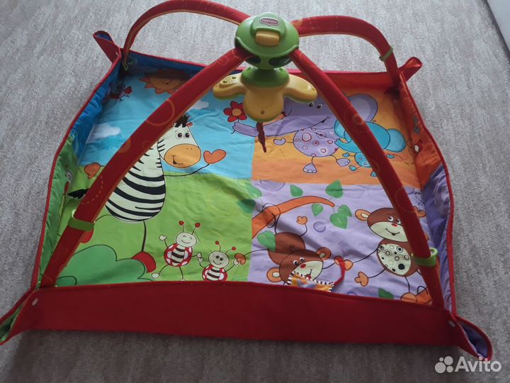 Развивающий коврик Tiny Love Разноцветное сафари