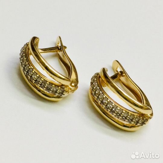 Золотые Серьги