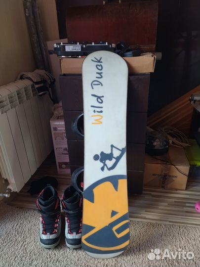 Сноуборд детский 100 комплект