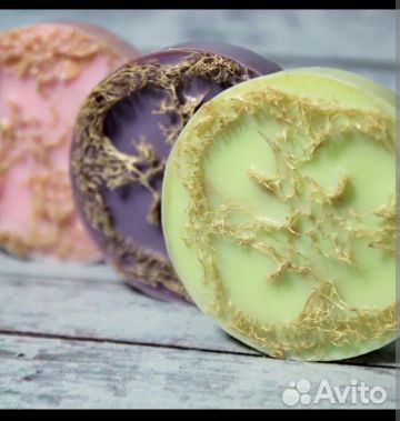 Массажное мыло с люфой