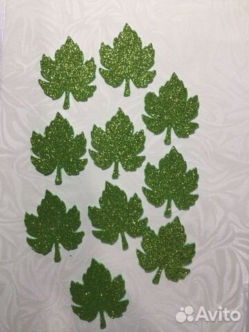 Заготовка для скрапбукинга листья