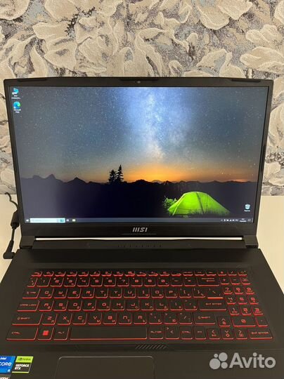 Игровой ноутбук MSI katana 17