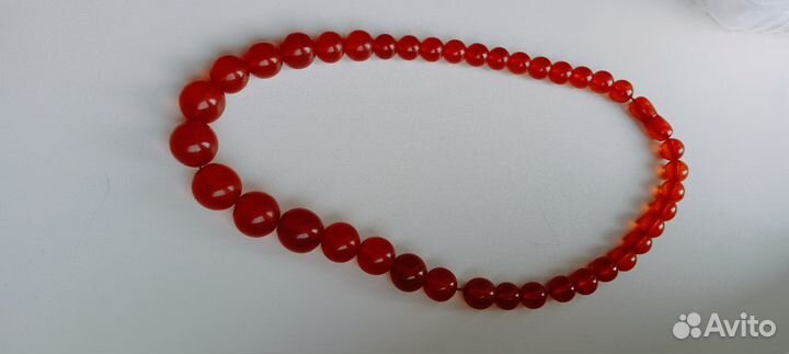 Бусы из янтаря СССР
