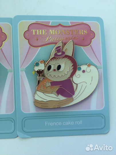 Значки/броши labubu popmart