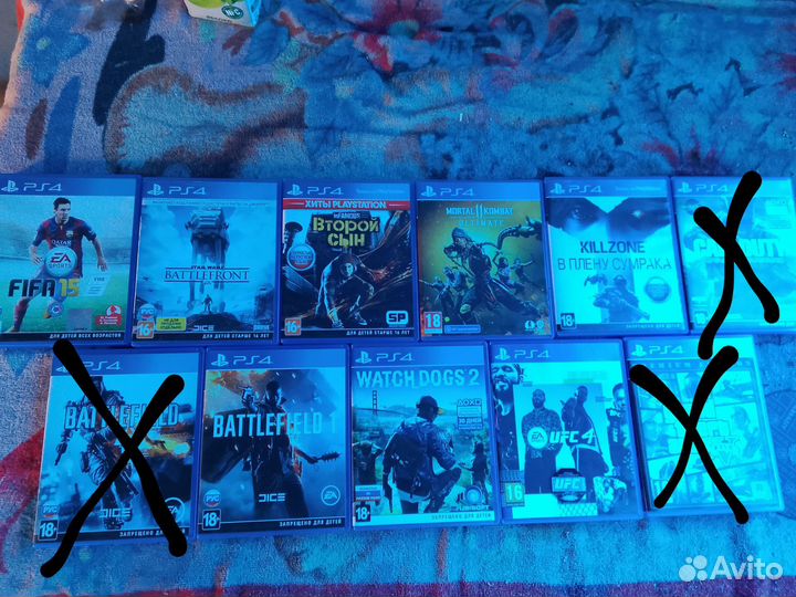 Диски на ps4