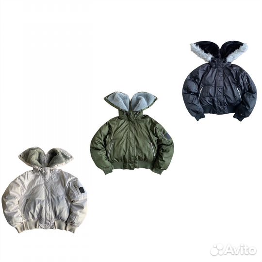 Vintage Nike n2b бомбер аляска оригинал