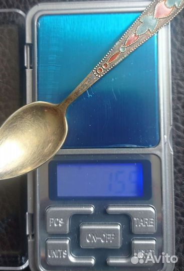 Кофейные ложки серебро