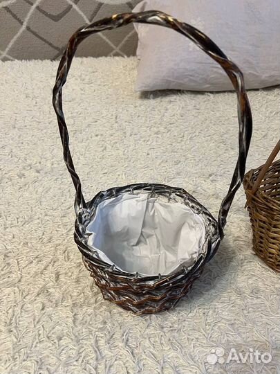 Корзина плетеная