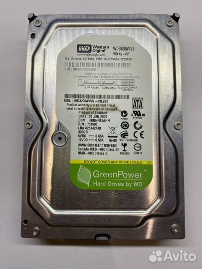 Жесткий диск 320Gb