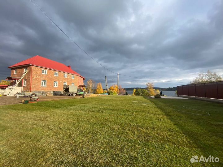 Свежий Элитный рулонный газон с укладкой