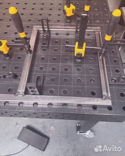 3Д стол для сварки 2500х1200х150 толщиной 5 мм
