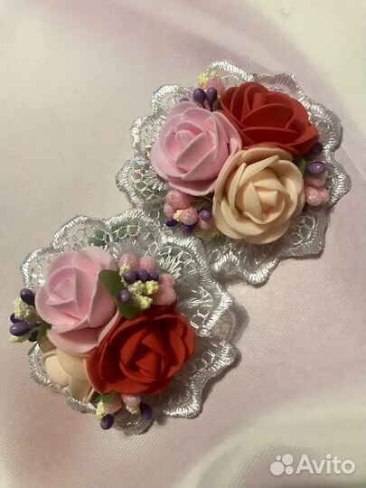 Резинка для волос канзаши