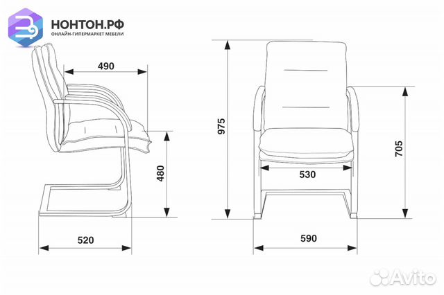 Кресло Бюрократ T-9927SL-LOW-V слоновая кость