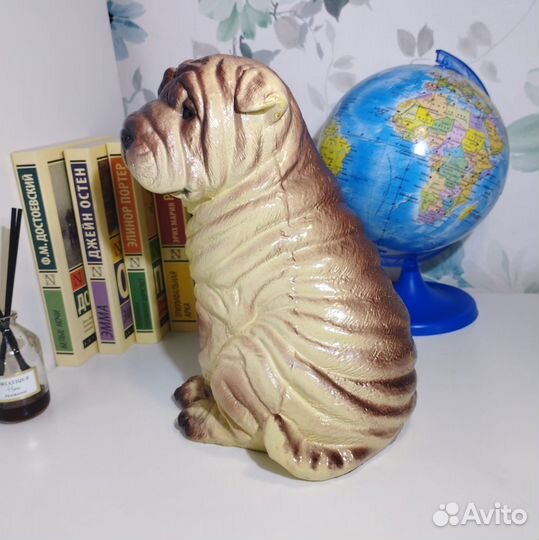 Копилка собака шарпей