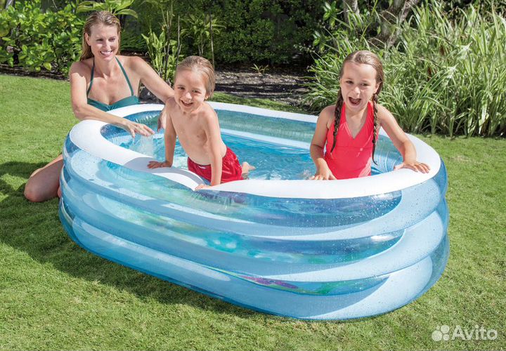 Надувной детский бассейн от 3 лет Intex 57482