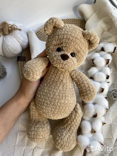 Плюшевый мишка ручной работы
