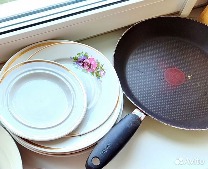 Набор столовой посуды бу