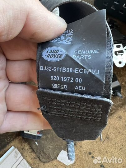 Ремни безопасности Range Rover Evoque L538