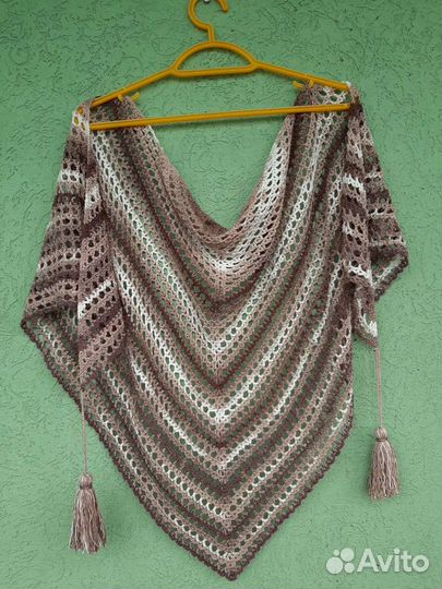 Бактус, шаль, платок