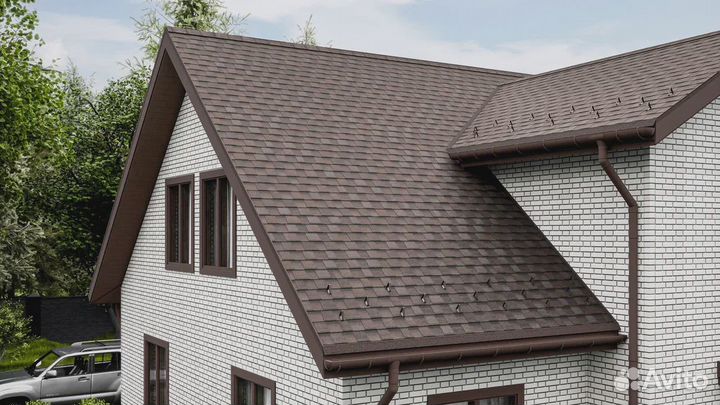 Гибкая черепица Шинглас Джаз Даллас Технониколь