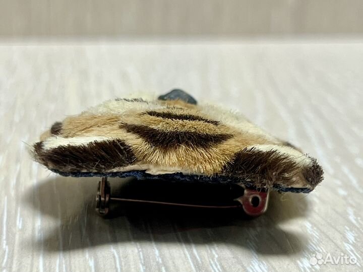 Брошь кот / тигр винтаж из Америки