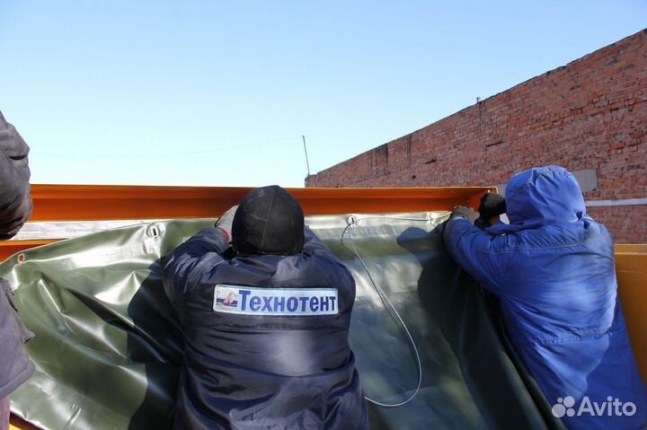 Механизм намотки полога Технотент