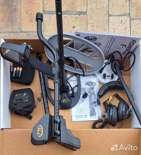Металлодетектор Fisher F75 Special Edition Black