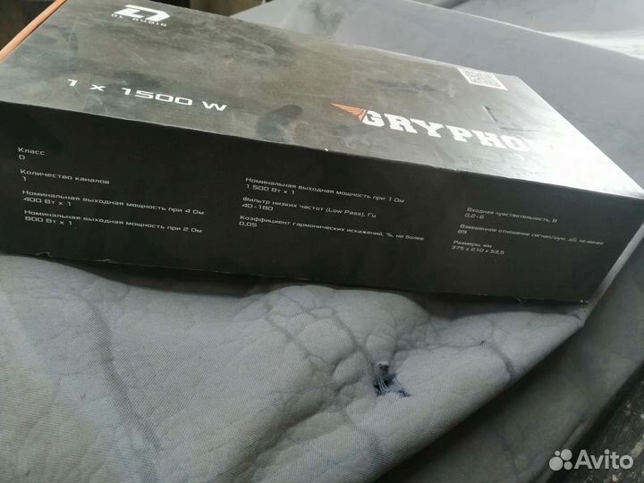 Автомобильный усилитель моноблок