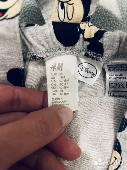 Полукомбинезон H&M микки