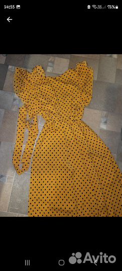 Длинное платье в пол