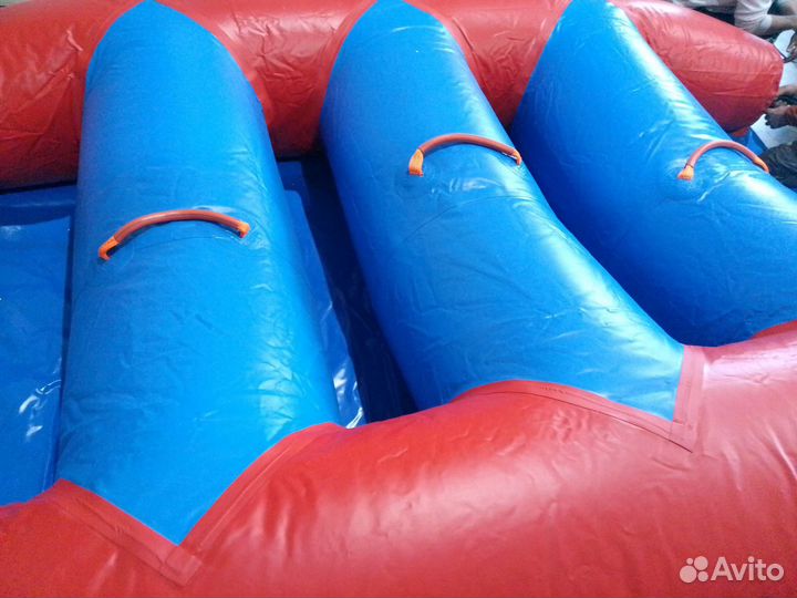 Надувной бэтмен летающий водный пвх банан