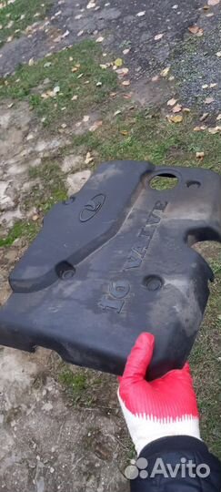 Крышка двигателя приора