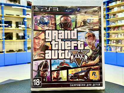 GTA 5 PS3 диск