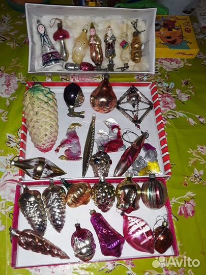 Ёлочные игрушки СССР