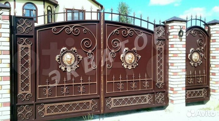 Кованые ворота