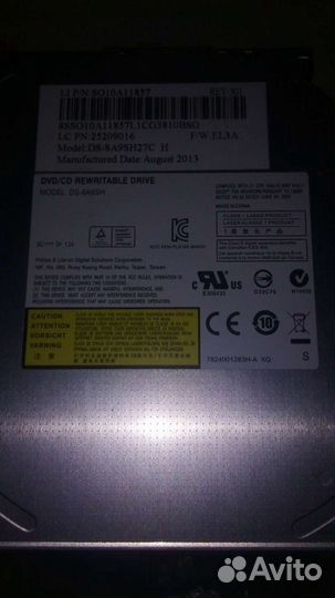 Разобранный ноутбук