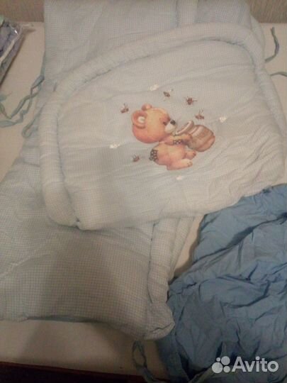 Бортики в детскую кроватку бу