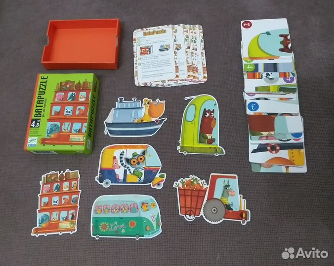 Настольные игры для детей Djeco Джеко