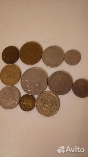 Набор из 9 монет стран Европы 1963-2006 года