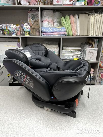 Автокресло Indigo Aero 0-36 поворот изофикс