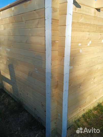 Изготовление срубов из профилированного бруса