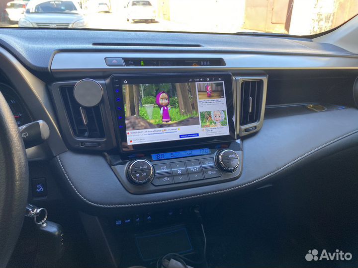 Магнитола Toyota RAV4 2013-2019, есть Teyes