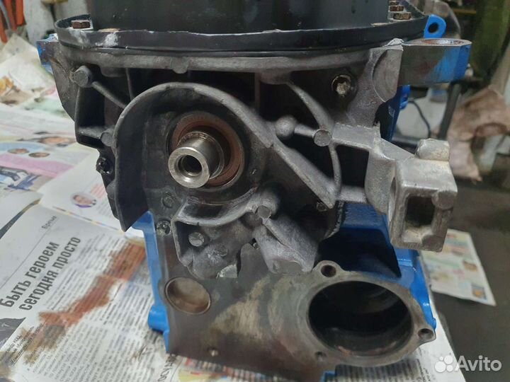 Блок цилиндров ваз 11193 1,6 8 кл всборе