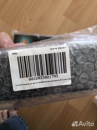 Окисляющий крем и крем краска для волос