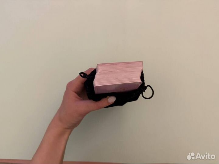 Розовое таро + бархатный мешочек