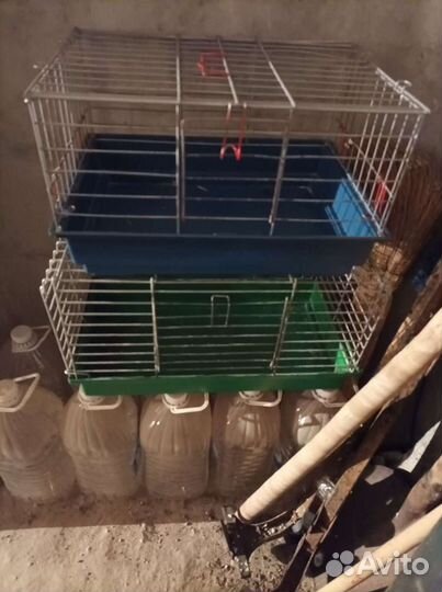 Клетки аквариум для птиц и грызунов