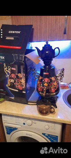 Самовар электрический расписной