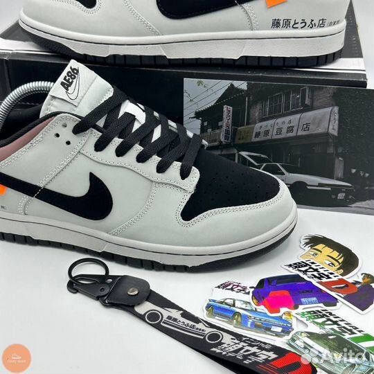 Кроссовки Nike SB Dunk Low X initial D Toyota AE86