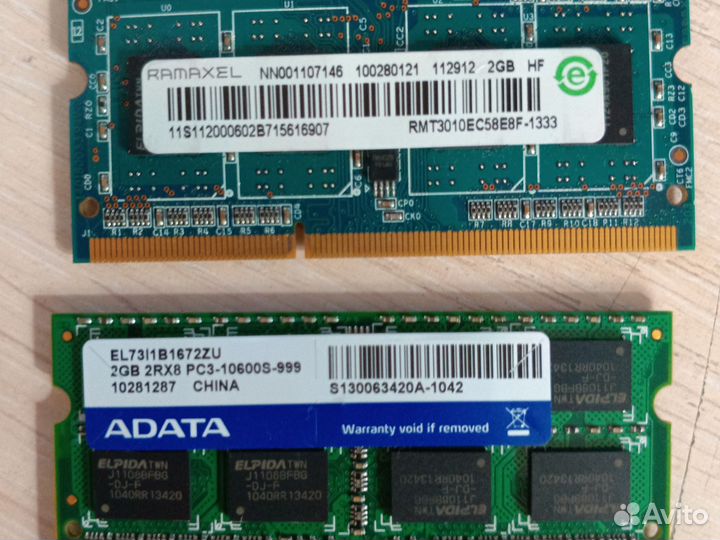 Оперативная память ddr4 4 gb, ddr3 4,2,1, ddr2